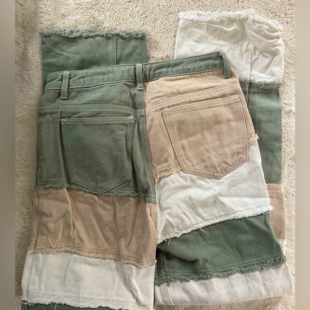 Colorblock pants - Picture 3 of 3